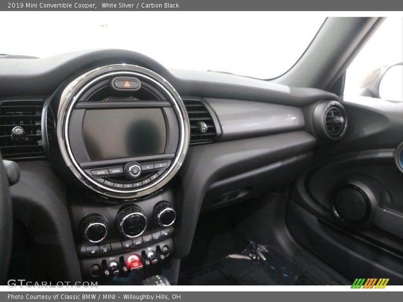 White Silver / Carbon Black 2019 Mini Convertible Cooper