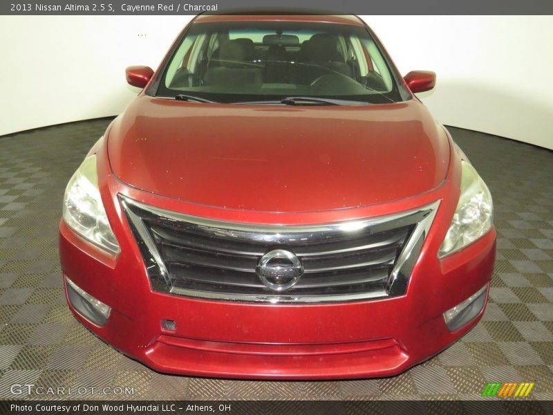 Cayenne Red / Charcoal 2013 Nissan Altima 2.5 S