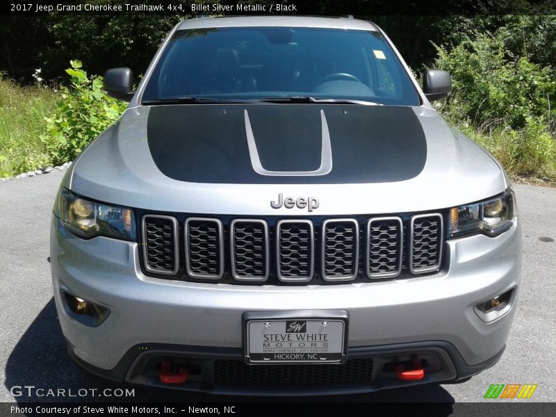 Billet Silver Metallic / Black 2017 Jeep Grand Cherokee Trailhawk 4x4