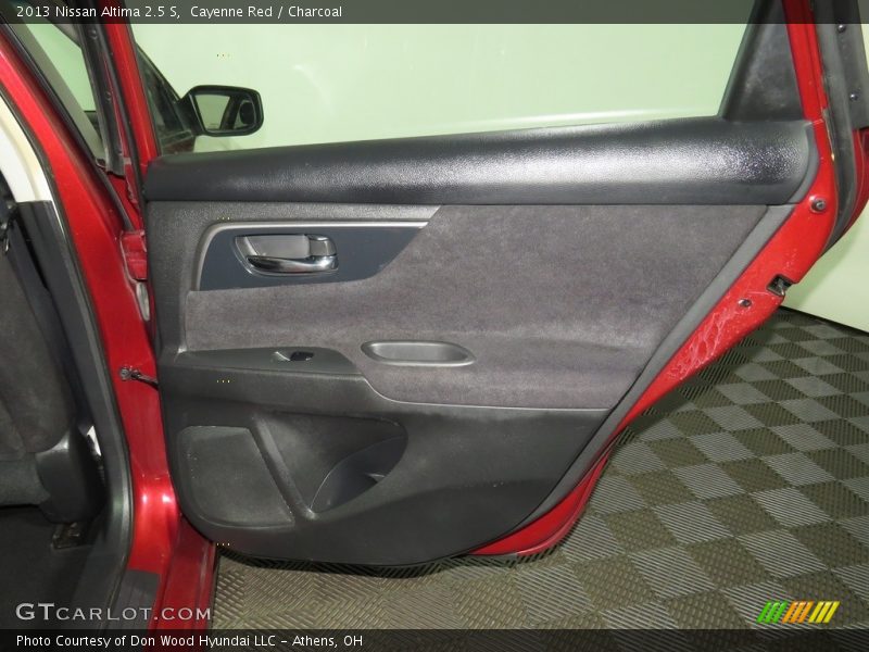 Cayenne Red / Charcoal 2013 Nissan Altima 2.5 S