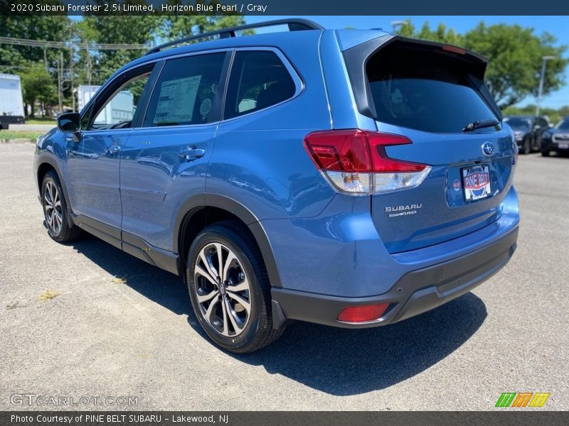 Horizon Blue Pearl / Gray 2020 Subaru Forester 2.5i Limited