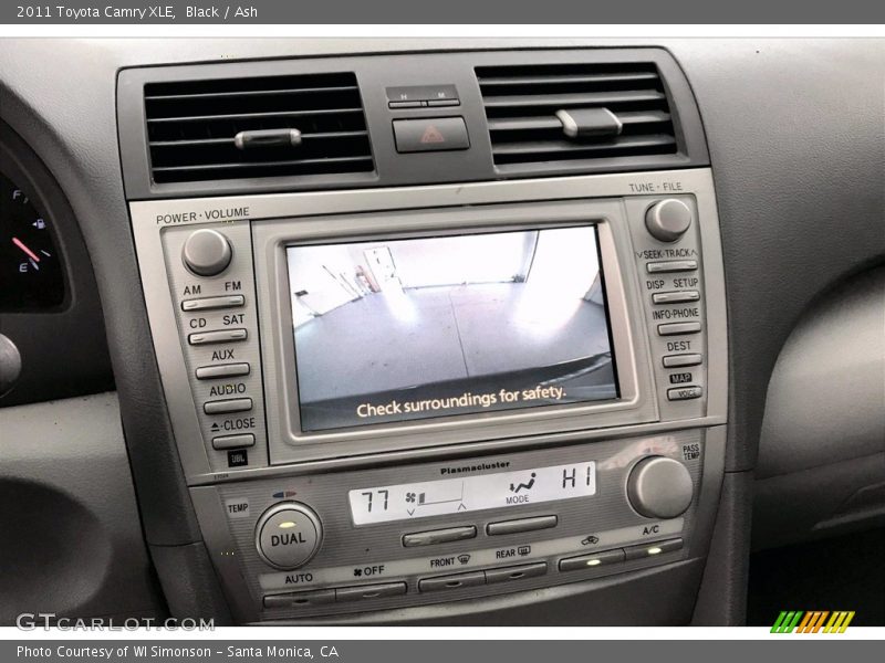 Black / Ash 2011 Toyota Camry XLE