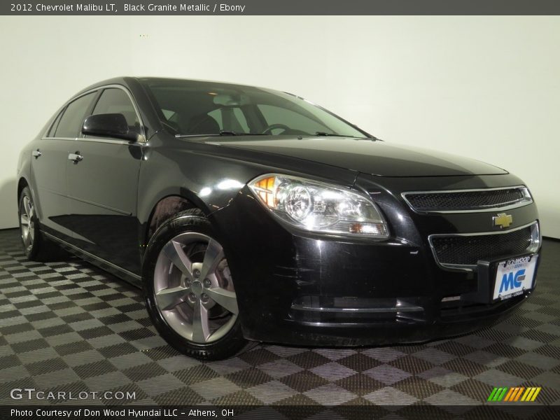 Black Granite Metallic / Ebony 2012 Chevrolet Malibu LT