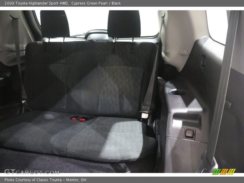 Cypress Green Pearl / Black 2009 Toyota Highlander Sport 4WD