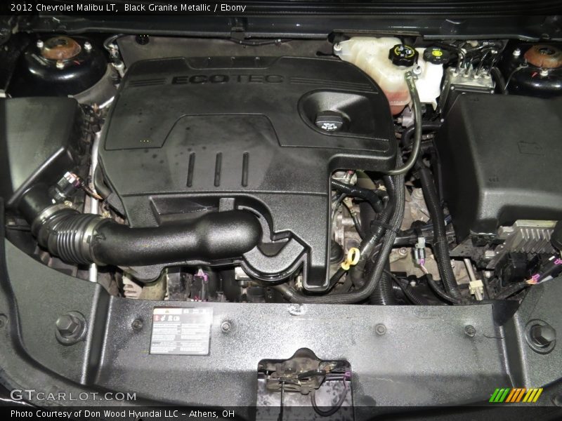 Black Granite Metallic / Ebony 2012 Chevrolet Malibu LT