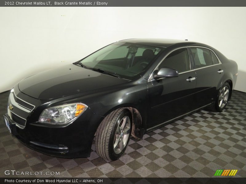 Black Granite Metallic / Ebony 2012 Chevrolet Malibu LT