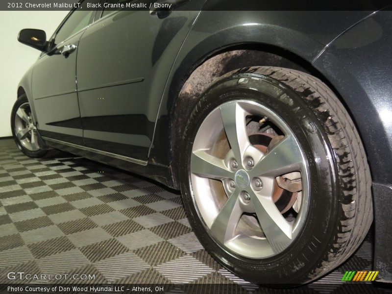 Black Granite Metallic / Ebony 2012 Chevrolet Malibu LT