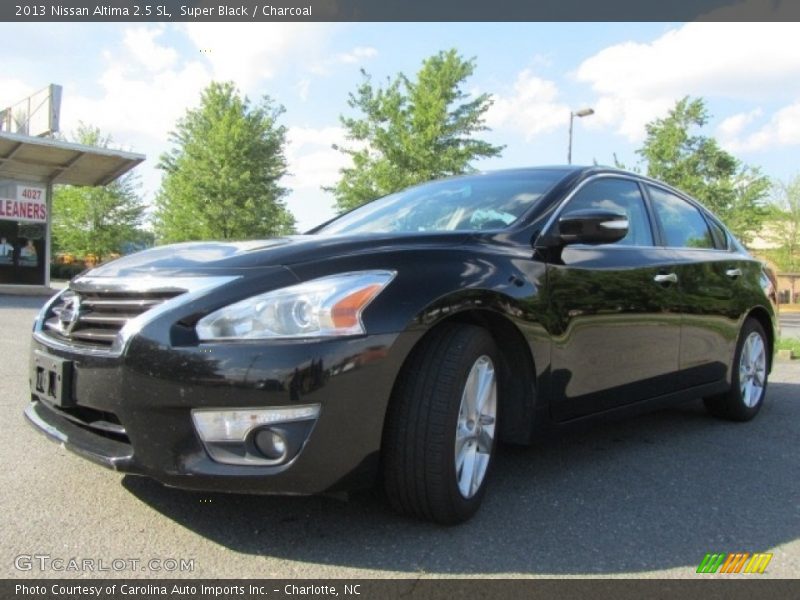 Super Black / Charcoal 2013 Nissan Altima 2.5 SL