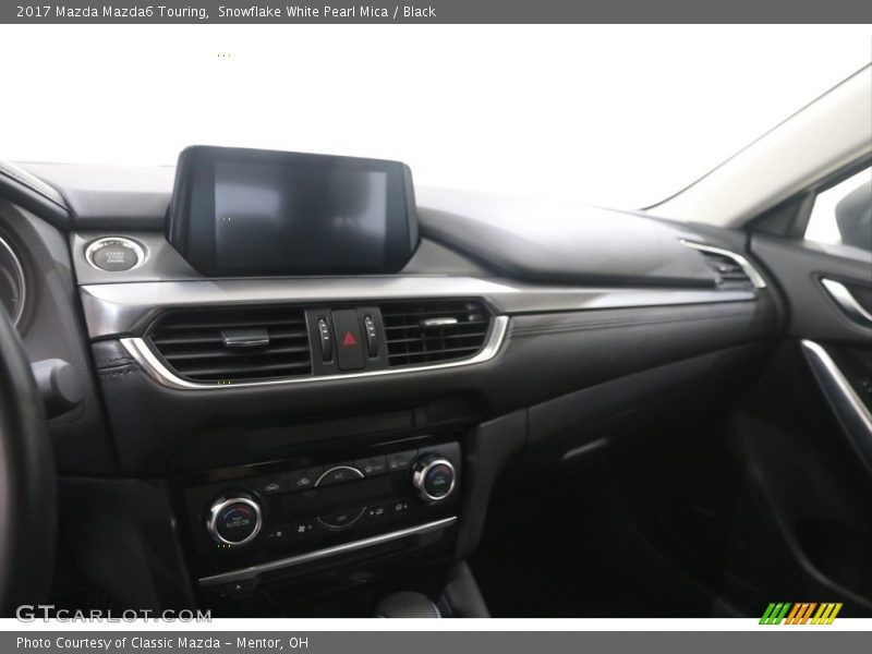 Snowflake White Pearl Mica / Black 2017 Mazda Mazda6 Touring