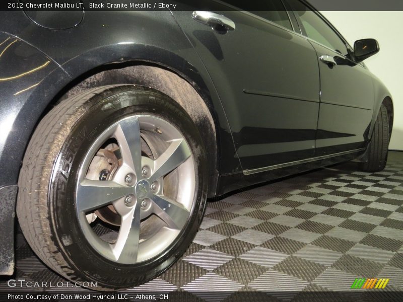 Black Granite Metallic / Ebony 2012 Chevrolet Malibu LT