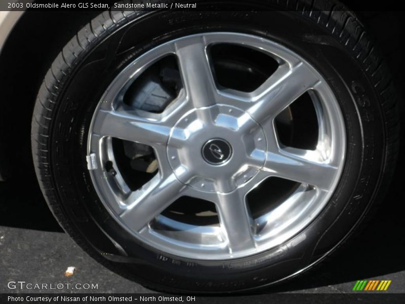 Sandstone Metallic / Neutral 2003 Oldsmobile Alero GLS Sedan