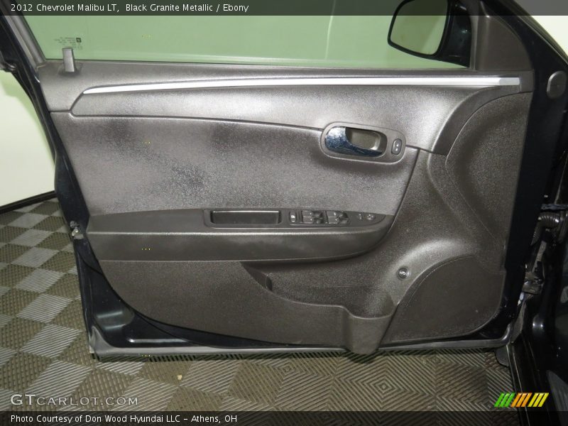 Black Granite Metallic / Ebony 2012 Chevrolet Malibu LT
