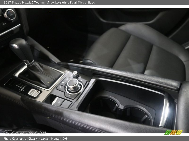 Snowflake White Pearl Mica / Black 2017 Mazda Mazda6 Touring