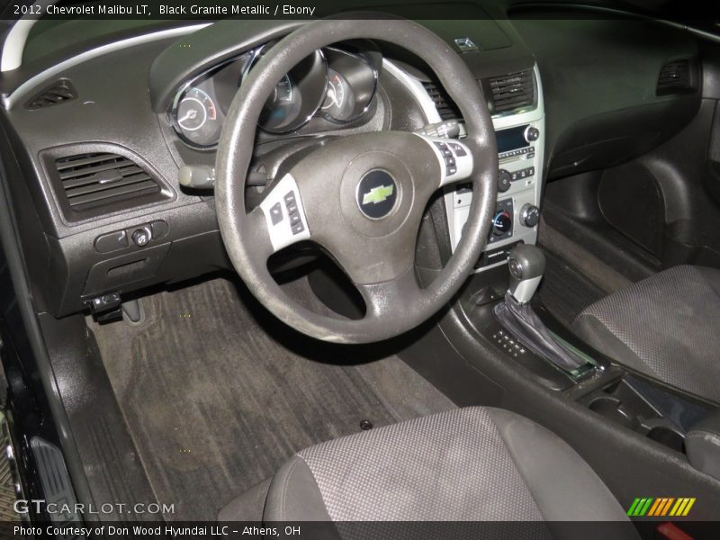 Black Granite Metallic / Ebony 2012 Chevrolet Malibu LT