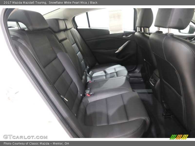 Snowflake White Pearl Mica / Black 2017 Mazda Mazda6 Touring