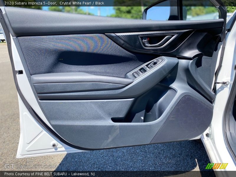 Crystal White Pearl / Black 2020 Subaru Impreza 5-Door