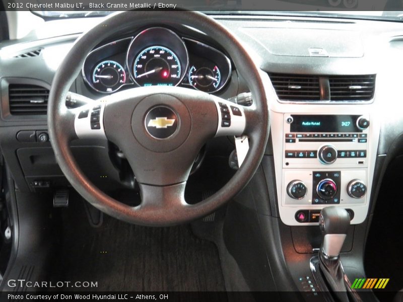 Black Granite Metallic / Ebony 2012 Chevrolet Malibu LT