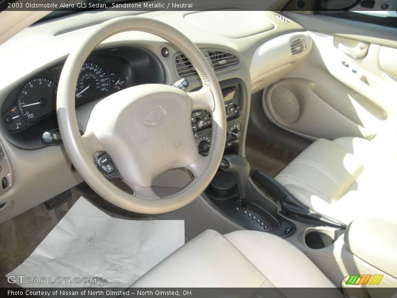 Sandstone Metallic / Neutral 2003 Oldsmobile Alero GLS Sedan