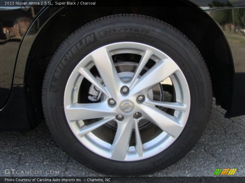 Super Black / Charcoal 2013 Nissan Altima 2.5 SL