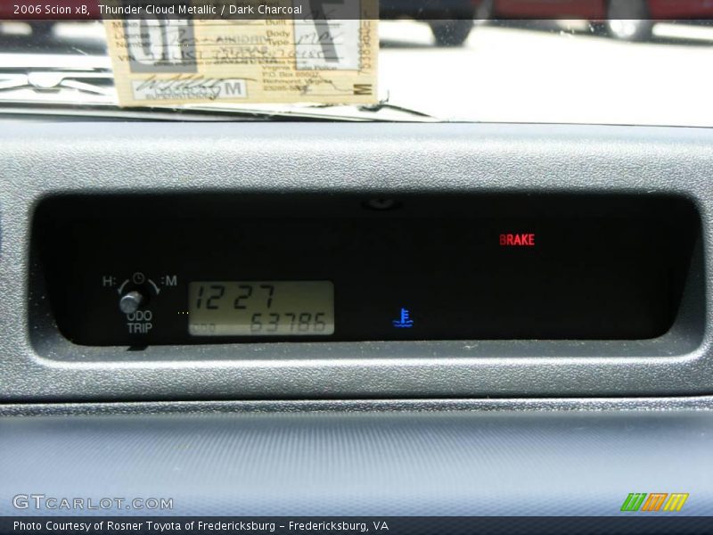 Thunder Cloud Metallic / Dark Charcoal 2006 Scion xB