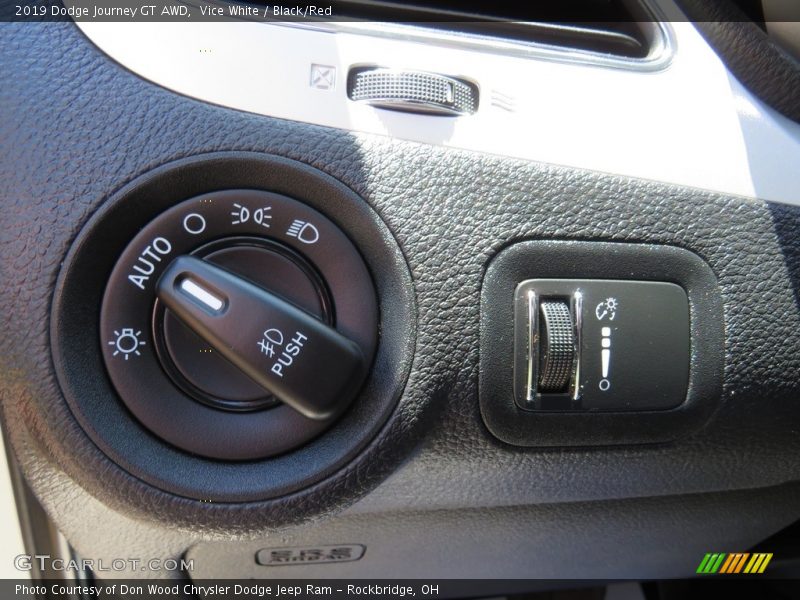 Vice White / Black/Red 2019 Dodge Journey GT AWD