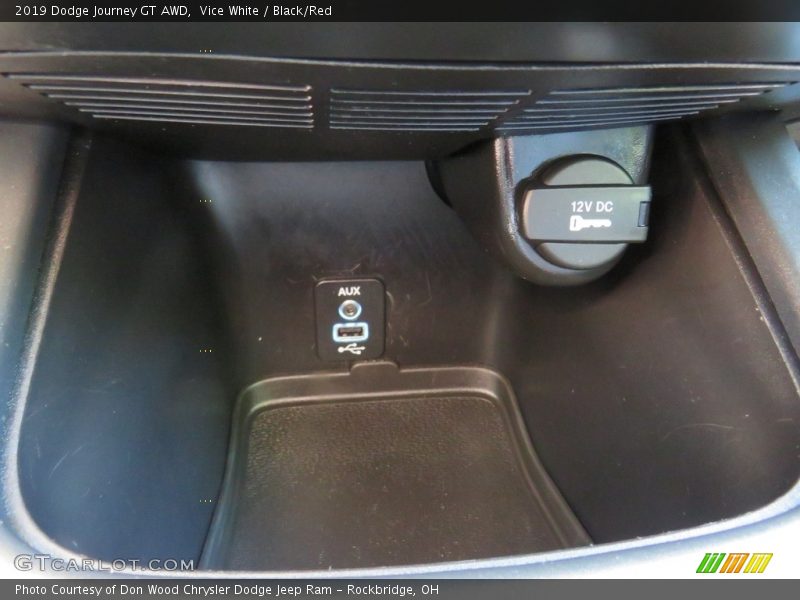Vice White / Black/Red 2019 Dodge Journey GT AWD