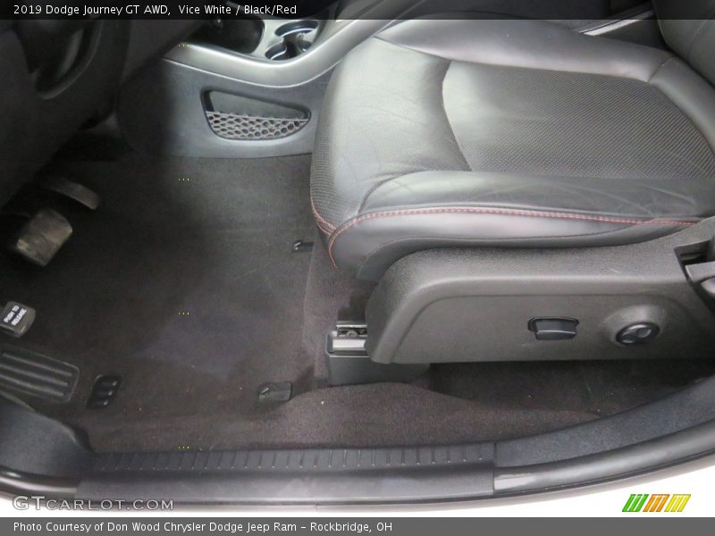 Vice White / Black/Red 2019 Dodge Journey GT AWD