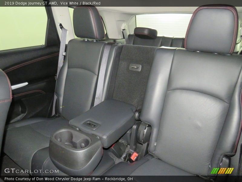 Vice White / Black/Red 2019 Dodge Journey GT AWD