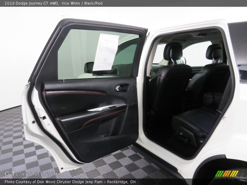 Vice White / Black/Red 2019 Dodge Journey GT AWD