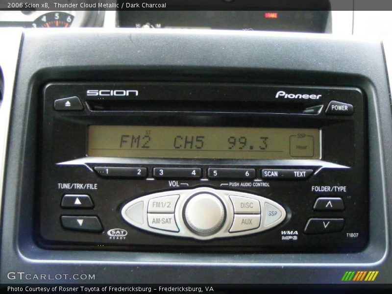 Thunder Cloud Metallic / Dark Charcoal 2006 Scion xB