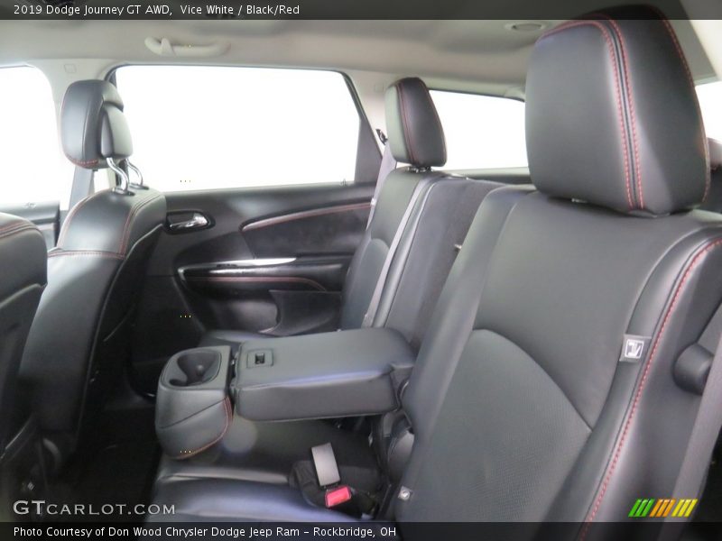 Vice White / Black/Red 2019 Dodge Journey GT AWD