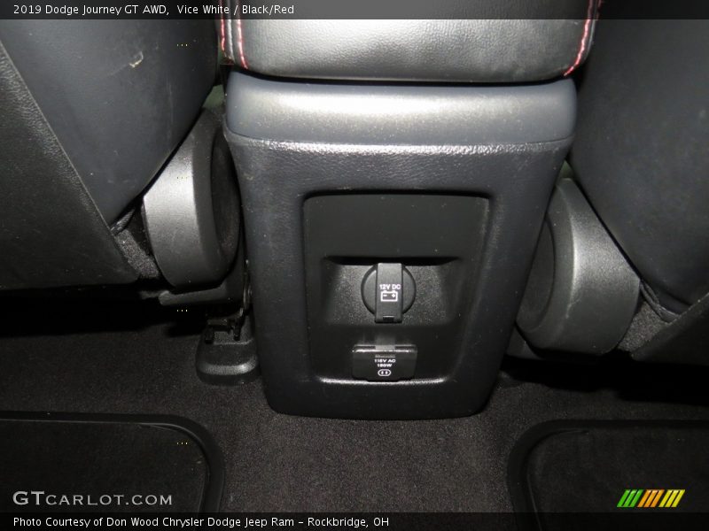 Vice White / Black/Red 2019 Dodge Journey GT AWD