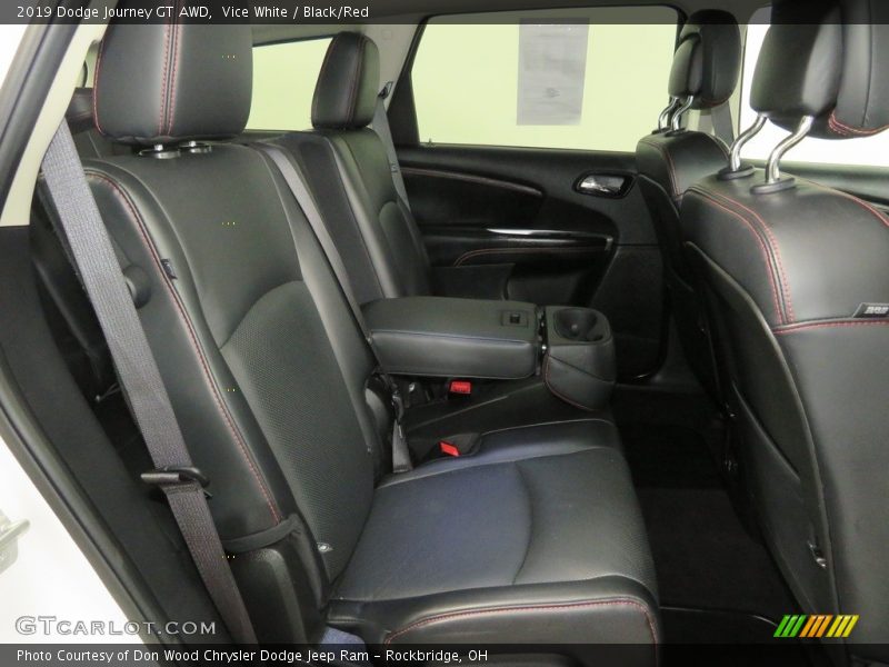Vice White / Black/Red 2019 Dodge Journey GT AWD