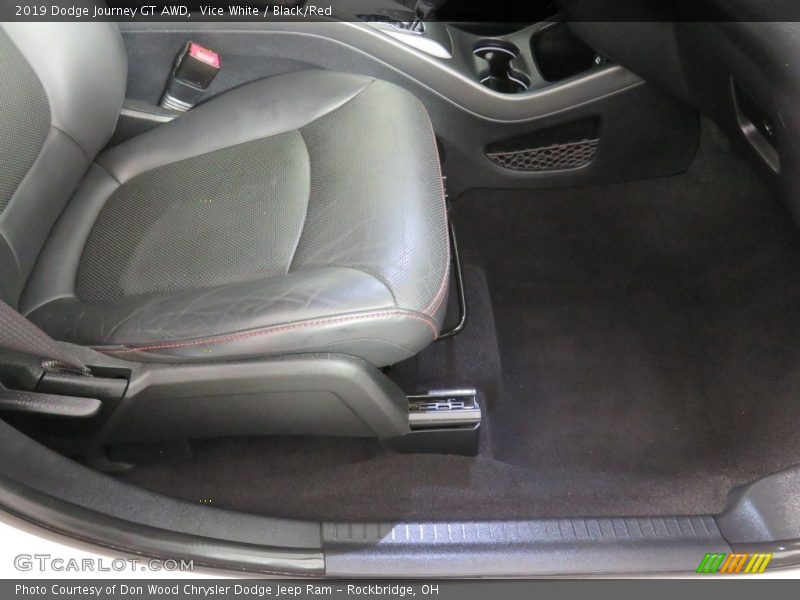 Vice White / Black/Red 2019 Dodge Journey GT AWD