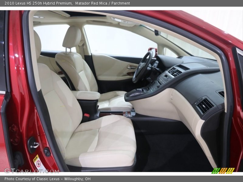 Matador Red Mica / Parchment 2010 Lexus HS 250h Hybrid Premium