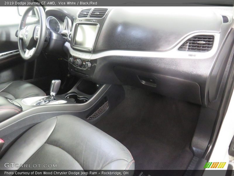 Vice White / Black/Red 2019 Dodge Journey GT AWD