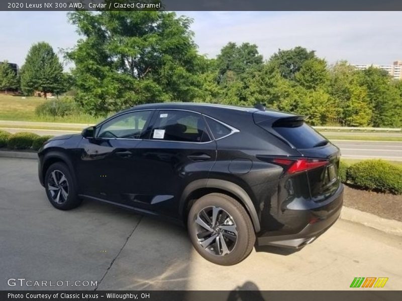 Caviar / Glazed Caramel 2020 Lexus NX 300 AWD