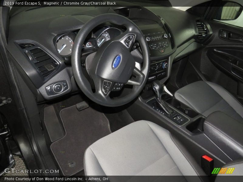 Magnetic / Chromite Gray/Charcoal Black 2019 Ford Escape S