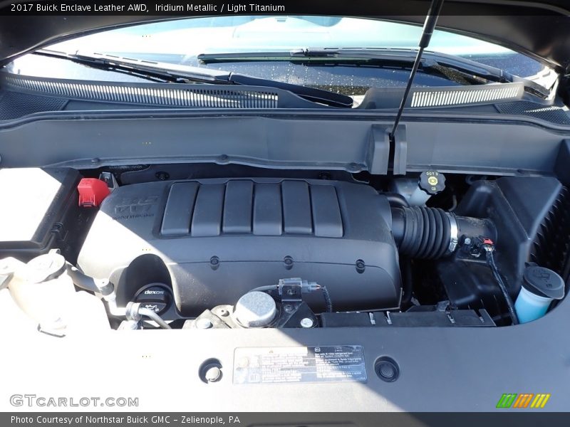 Iridium Metallic / Light Titanium 2017 Buick Enclave Leather AWD