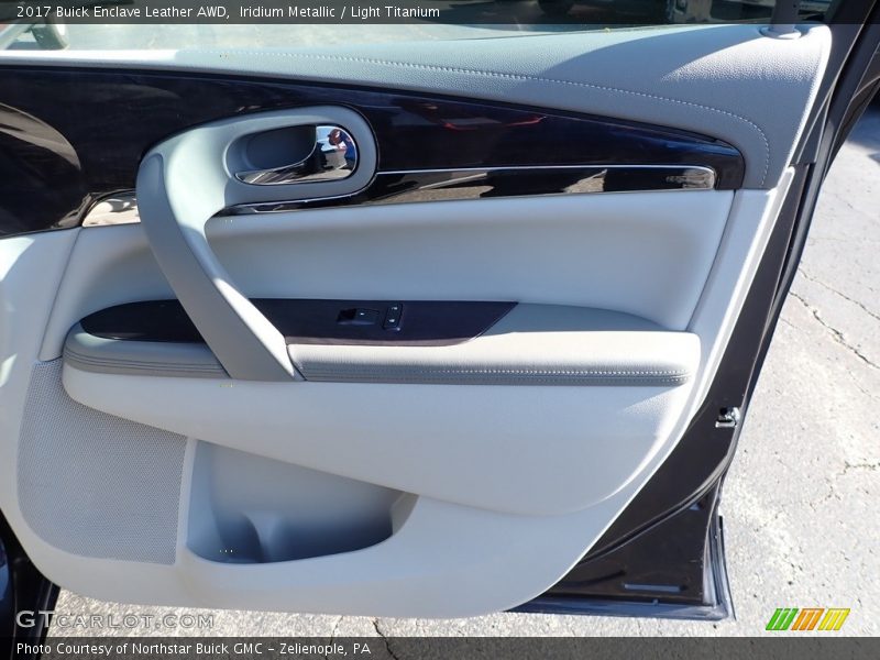 Iridium Metallic / Light Titanium 2017 Buick Enclave Leather AWD