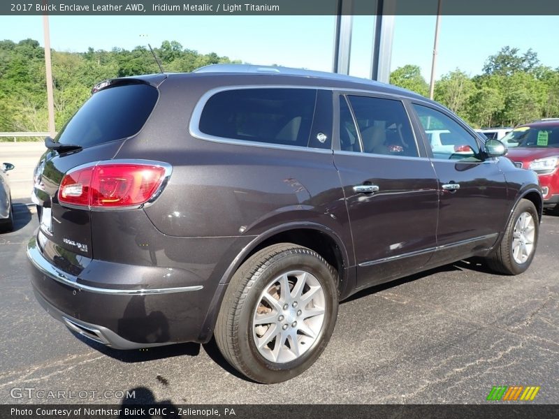 Iridium Metallic / Light Titanium 2017 Buick Enclave Leather AWD