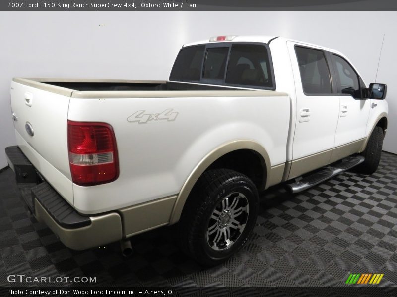 Oxford White / Tan 2007 Ford F150 King Ranch SuperCrew 4x4