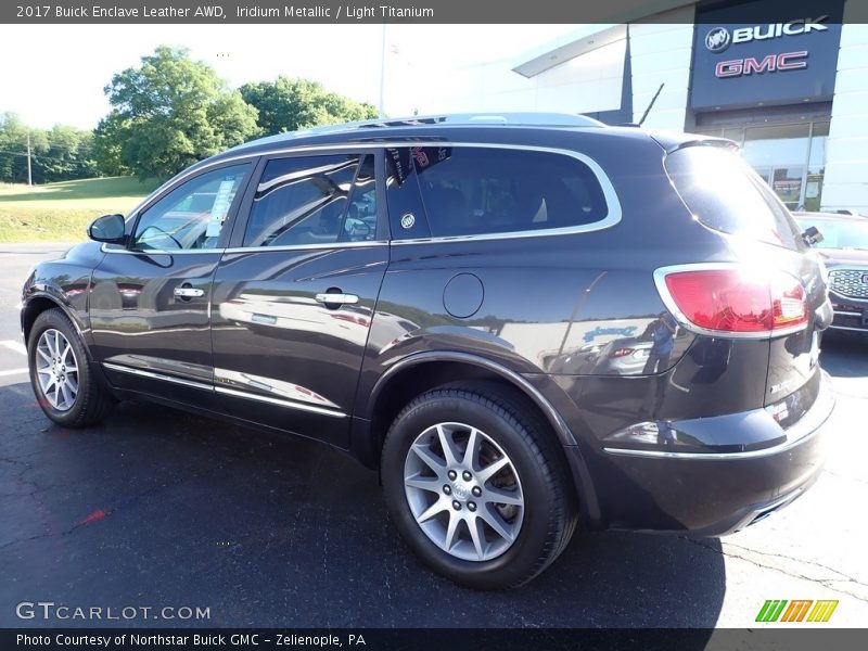 Iridium Metallic / Light Titanium 2017 Buick Enclave Leather AWD