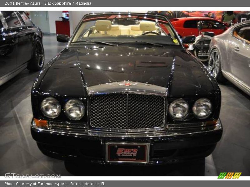 Black Sapphire / Magnolia 2001 Bentley Azure