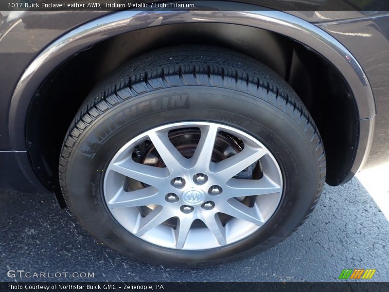 Iridium Metallic / Light Titanium 2017 Buick Enclave Leather AWD
