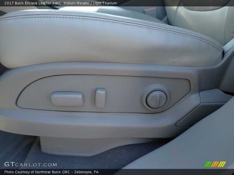 Iridium Metallic / Light Titanium 2017 Buick Enclave Leather AWD
