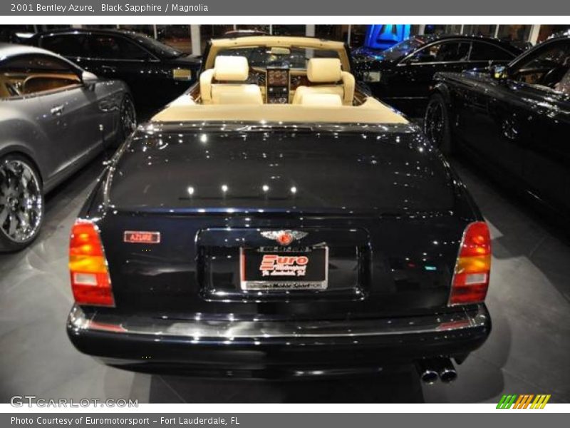 Black Sapphire / Magnolia 2001 Bentley Azure