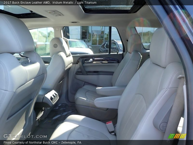 Iridium Metallic / Light Titanium 2017 Buick Enclave Leather AWD