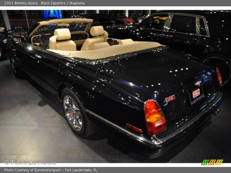 Black Sapphire / Magnolia 2001 Bentley Azure