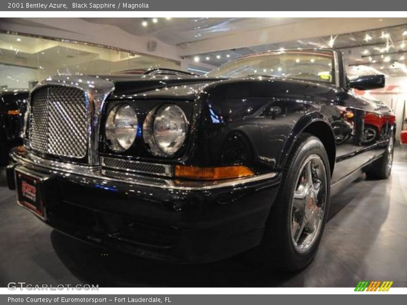 Black Sapphire / Magnolia 2001 Bentley Azure